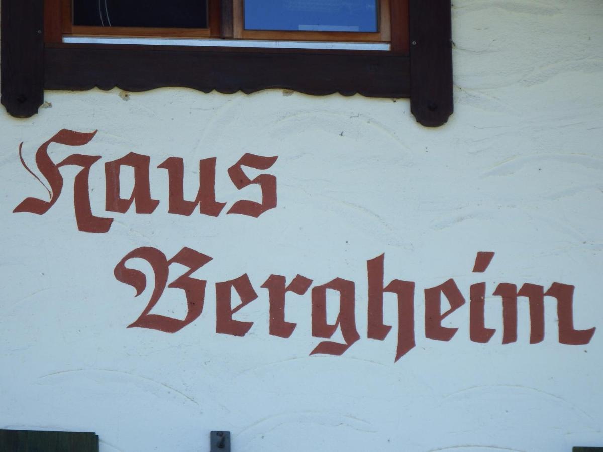 Haus Bergheim Appartement Bischofswiesen Buitenkant foto